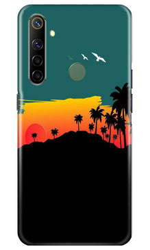 Sky Trees Mobile Back Case for Realme Narzo 10 (Design - 191)