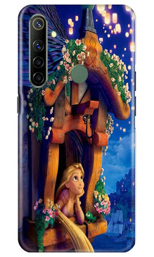 Cute Girl Mobile Back Case for Realme Narzo 10 (Design - 198)
