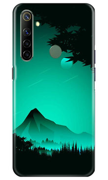 Moon Mountain Mobile Back Case for Realme Narzo 10 (Design - 204)