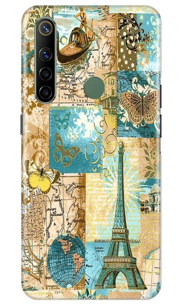 Travel Eiffel Tower Case for Realme Narzo 10 (Design No. 206)