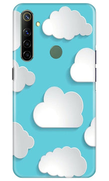 Clouds Mobile Back Case for Realme Narzo 10 (Design - 210)