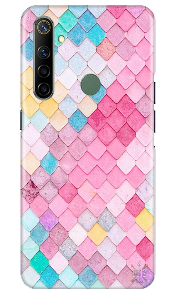 Pink Pattern Case for Realme Narzo 10 (Design No. 215)