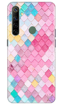 Pink Pattern Mobile Back Case for Realme Narzo 10 (Design - 215)