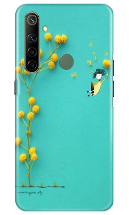 Flowers Girl Case for Realme Narzo 10 (Design No. 216)