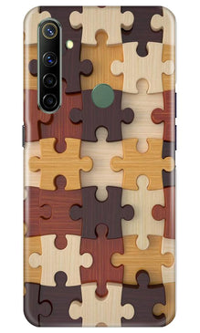 Puzzle Pattern Mobile Back Case for Realme Narzo 10 (Design - 217)