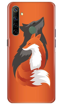 Wolf  Mobile Back Case for Realme Narzo 10 (Design - 224)