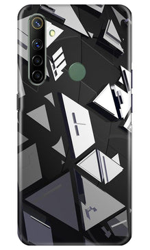 Modern Art Mobile Back Case for Realme Narzo 10 (Design - 230)