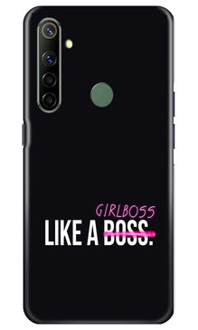 Like a Girl Boss Mobile Back Case for Realme Narzo 10 (Design - 265)
