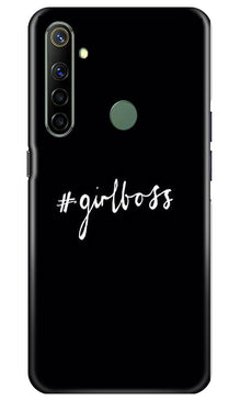 #GirlBoss Mobile Back Case for Realme Narzo 10 (Design - 266)