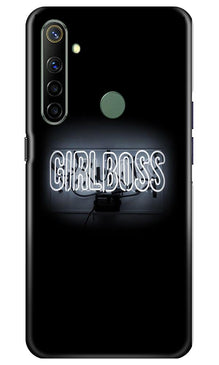 Girl Boss Black Mobile Back Case for Realme Narzo 10 (Design - 268)