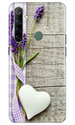 White Heart Case for Realme Narzo 10 (Design No. 298)