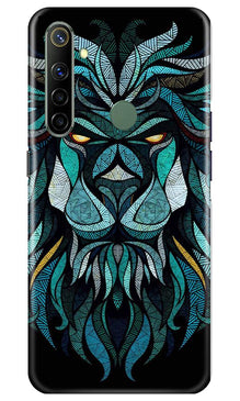 Lion Mobile Back Case for Realme Narzo 10 (Design - 314)
