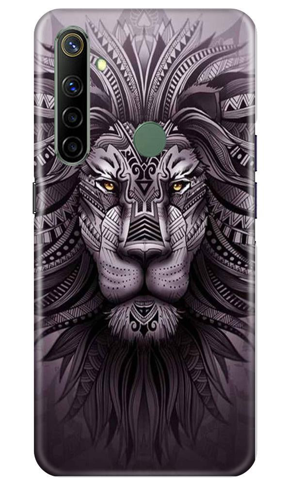 Lion Mobile Back Case for Realme Narzo 10 (Design - 315)