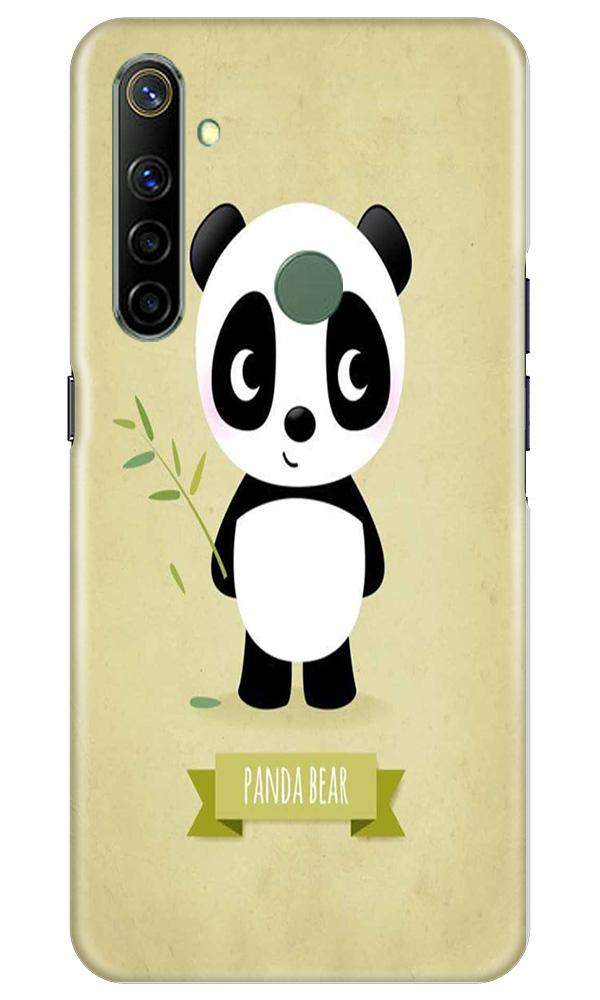 Panda Bear Mobile Back Case for Realme Narzo 10 (Design - 317)