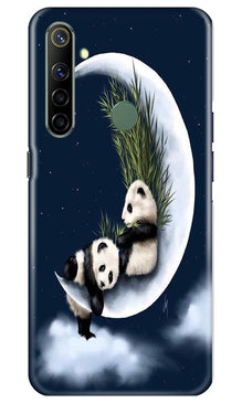 Panda Moon Mobile Back Case for Realme Narzo 10 (Design - 318)