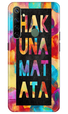 Hakuna Matata Mobile Back Case for Realme Narzo 10 (Design - 323)