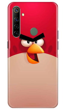 Angry Bird Red Mobile Back Case for Realme Narzo 10 (Design - 325)