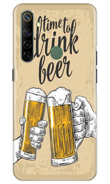Drink Beer Mobile Back Case for Realme Narzo 10 (Design - 328)