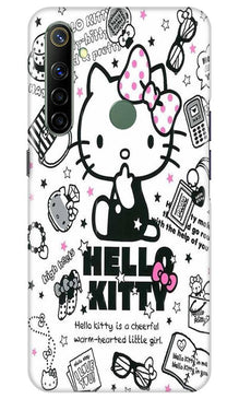 Hello Kitty Mobile Back Case for Realme Narzo 10 (Design - 361)