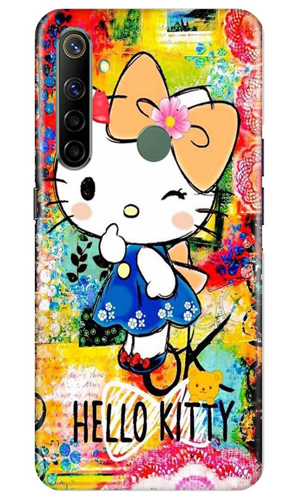 Hello Kitty Mobile Back Case for Realme Narzo 10 (Design - 362)