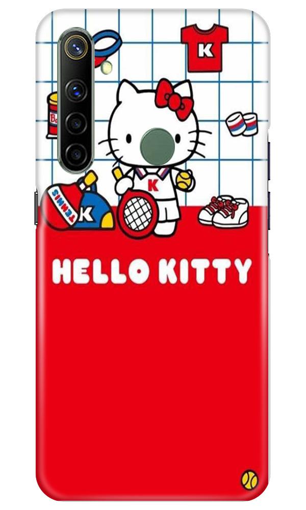 Hello Kitty Mobile Back Case for Realme Narzo 10 (Design - 363)