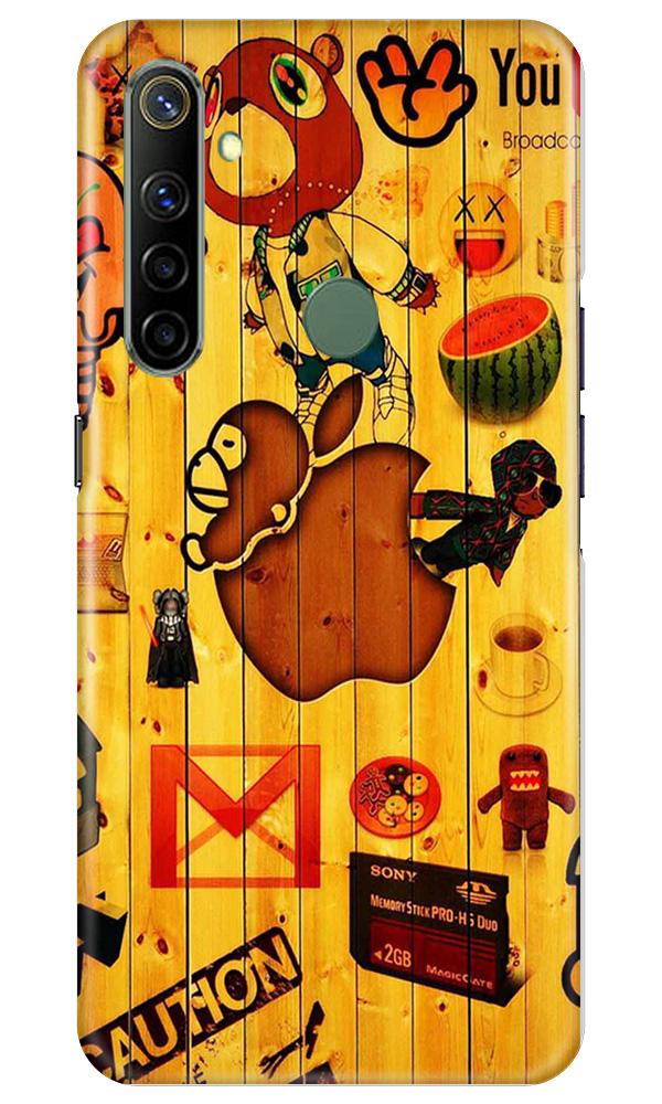 Wooden Texture Mobile Back Case for Realme Narzo 10 (Design - 367)