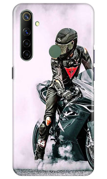 Biker Mobile Back Case for Realme Narzo 10 (Design - 383)
