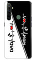Love Mom Dad Mobile Back Case for Realme Narzo 10 (Design - 385)