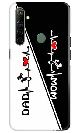 Love Mom Dad Mobile Back Case for Realme Narzo 10 (Design - 385)
