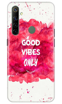 Good Vibes Only Mobile Back Case for Realme Narzo 10 (Design - 393)