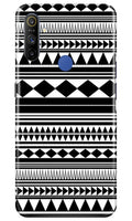Black white Pattern Case for Realme Narzo 10a