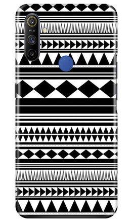 Black white Pattern Case for Realme Narzo 10a