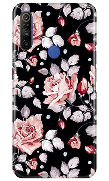 Pink rose Mobile Back Case for Realme Narzo 10a (Design - 12)