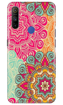 Rangoli art2 Mobile Back Case for Realme Narzo 10a (Design - 29)