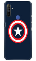 Captain America Case for Realme Narzo 10a