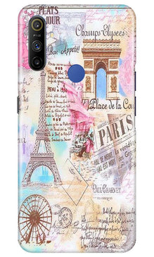 Paris Eiftel Tower Mobile Back Case for Realme Narzo 10a (Design - 54)