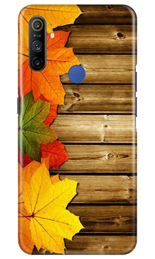 Wooden look3 Mobile Back Case for Realme Narzo 10a (Design - 61)