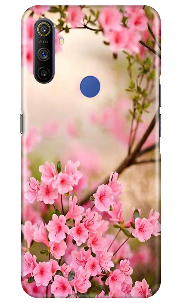 Pink flowers Case for Realme Narzo 10a