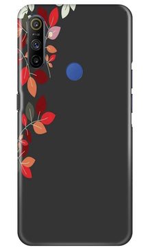 Grey Background Mobile Back Case for Realme Narzo 10a (Design - 71)