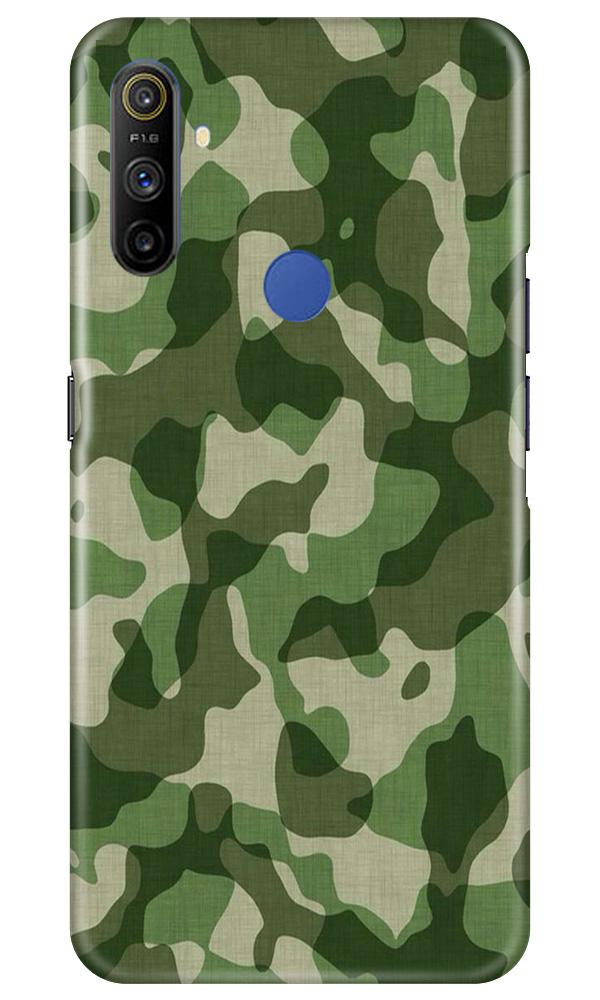 Army Camouflage Case for Realme Narzo 10a(Design - 106)
