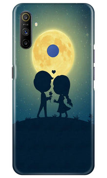 Love Couple Mobile Back Case for Realme Narzo 10a  (Design - 109)