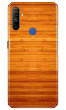 Wooden Look Mobile Back Case for Realme Narzo 10a  (Design - 111)