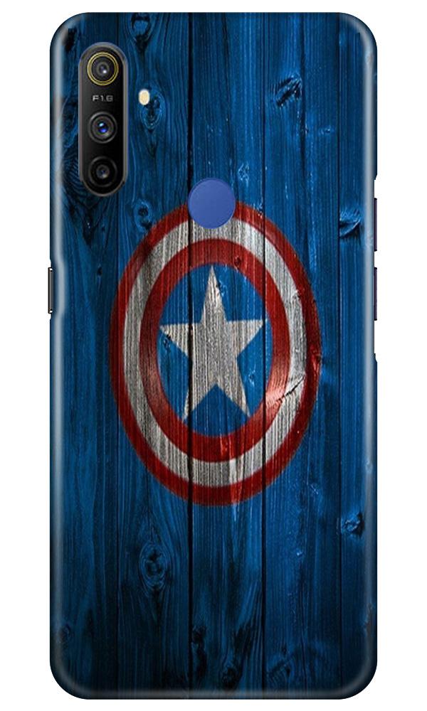 Captain America Superhero Case for Realme Narzo 10a  (Design - 118)