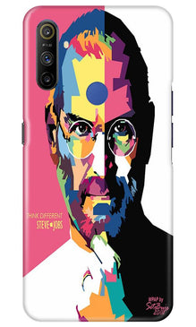 Steve Jobs Mobile Back Case for Realme Narzo 10a  (Design - 132)