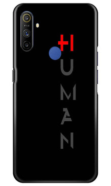 Human Mobile Back Case for Realme Narzo 10a  (Design - 141)