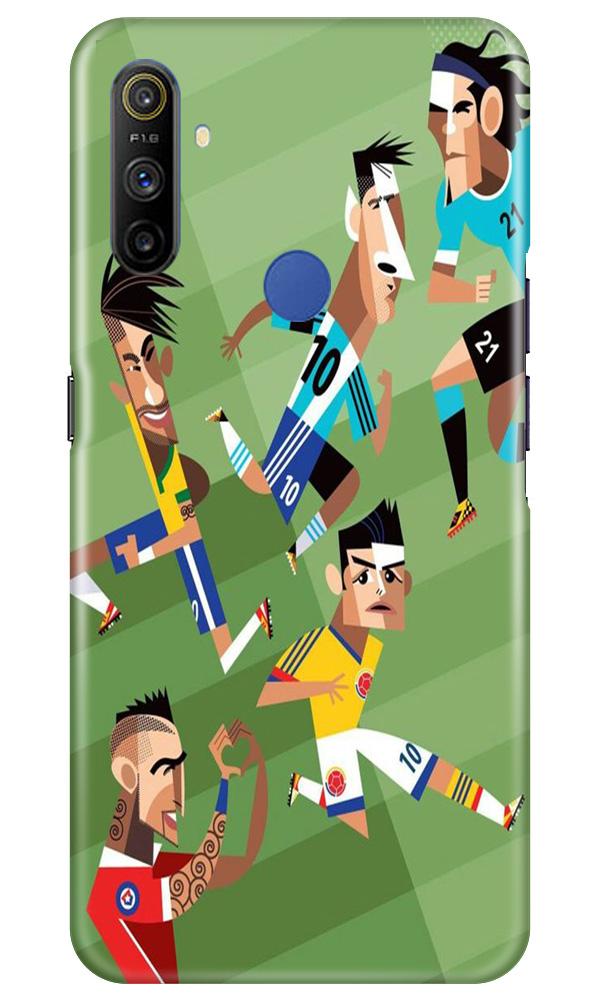 Football Case for Realme Narzo 10a  (Design - 166)
