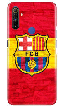 FCB Football Mobile Back Case for Realme Narzo 10a  (Design - 174)