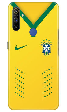 Brazil Mobile Back Case for Realme Narzo 10a  (Design - 176)