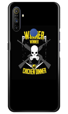 Winner Winner Chicken Dinner Mobile Back Case for Realme Narzo 10a  (Design - 178)