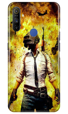 Pubg Mobile Back Case for Realme Narzo 10a  (Design - 180)